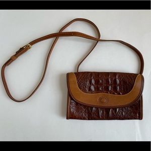Brahmin Leather Adjustable Crossbody Bag